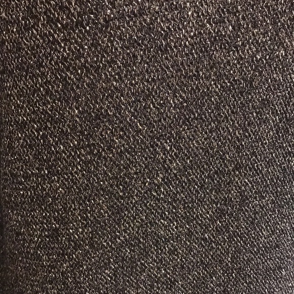 BCBGMAXAZRIA Tweeted Metallic Sweater Size Large - Picture 2 of 8